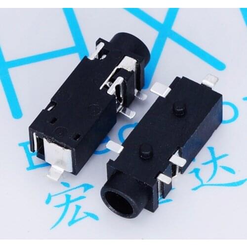 20pcs/Connector PJ-328 SMD 5P Earphone socket 3.5MM Audio socket