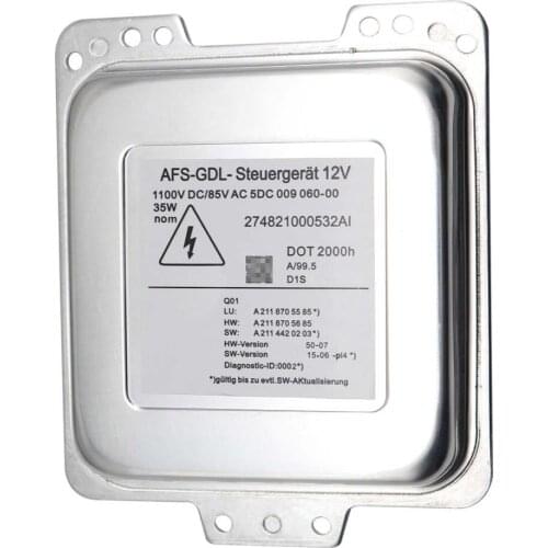 Brand New D1S Xenon HID Headlight Ballast For Mercedes W211 OEM Hella AFS-GDL 5DC009060-00