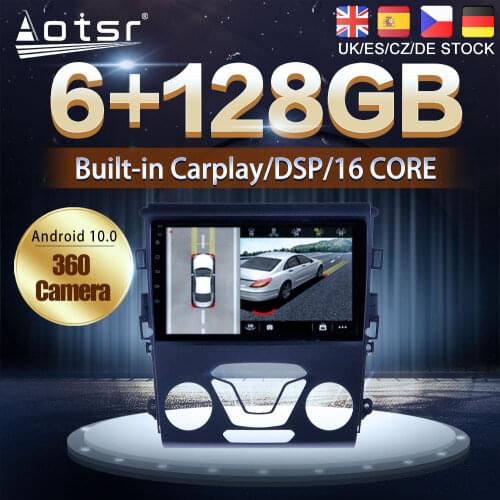 Android 10 128G Carplay For Ford Mondeo 5 2014 -2019 Car DVD GPS Navigation Auto Radio Stereo Multimedia Player HeadUnit No 2din
