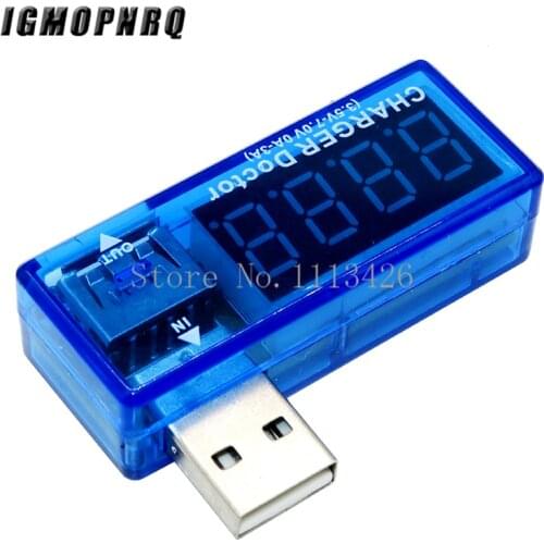 Digital USB Mobile Power Charging Current Voltage Tester Meter Mini USB Charger Doctor Voltmeter Ammeter