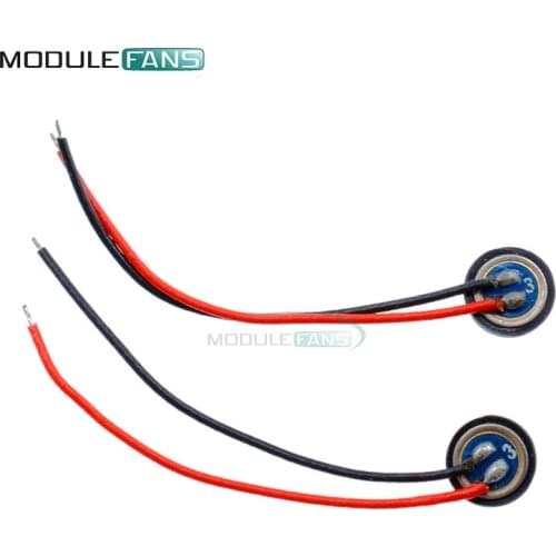 5PCS 4*1.5mm Electret Condenser Microphone MIC Capsule 2 Leads W