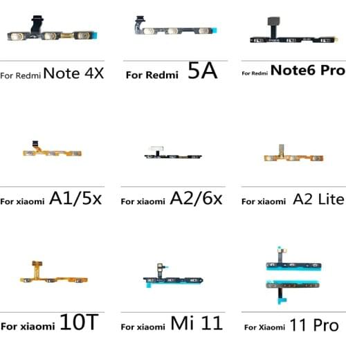JIARUILA Flex Cables For Phones Xiaomi Redmi Note 4X