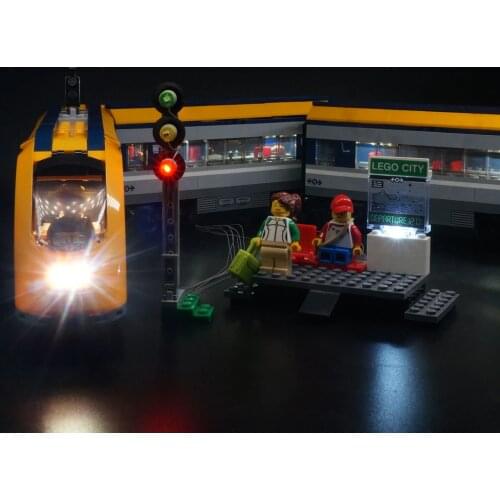 LED Light Up Kit For 60197 City Series Passenger Train (Model NOT Included)