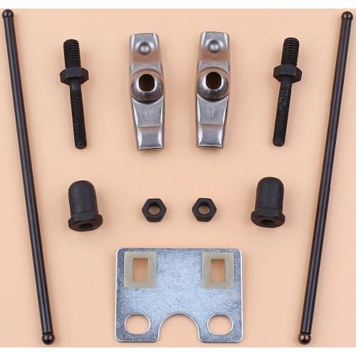Valve Push Rod Guide Plate Rocker Arm Kit Fit HONDA GX340 GX390 Chinese 188F 11HP 13HP Gasoline Engine Motor Generator