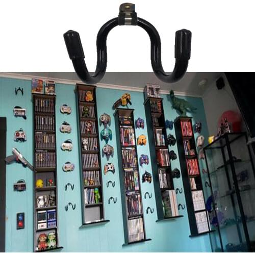 Game Controller Organizer Wall Rack Wall Mount Wall Clip Wall Hanger - 1pcs