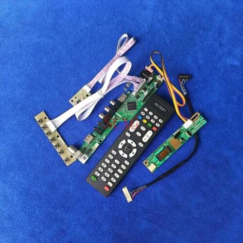 LVDS 30-Pin Kit Display drive controller board Analog Signal HDMI-compatible VGA AV USB For LTN154AT01/LTN154AT07 1CCFL 1280*800