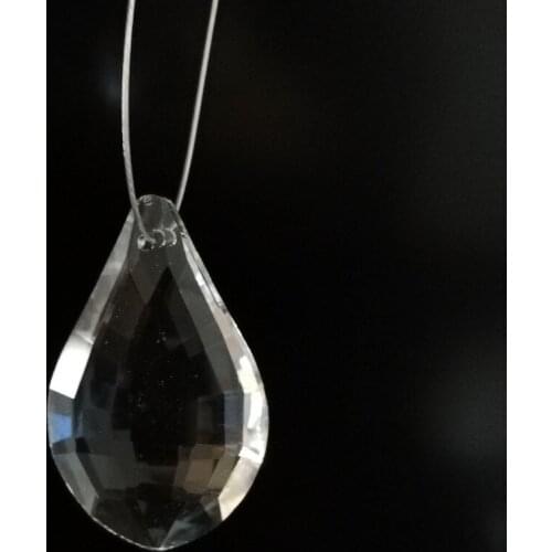 38mm Crystal Chandelier Pendant Crystal Curtain Pendant For Crystal Strand Pendant And Wedding Garland Pendant