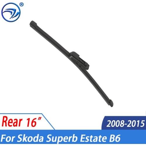 Wiper 16" Rear Wiper Blade For Skoda Superb Estate B6 2008 - 2014 2015 2013 2012 2011 2010 Windshield Windscreen Rear Window