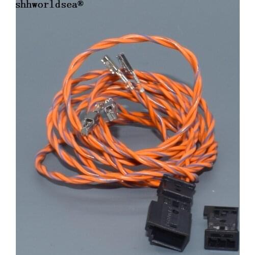 Shhworldsea car wire connector OPS Optical Parking System Wring Harness For VW Passat B6 Tiguan Jetta Golf MK5 MK6