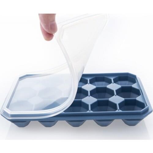 Silicone Ice Cube Diamond Shape Make DIY Ice Cube Trays Molds For Ice Molds Tool 3D