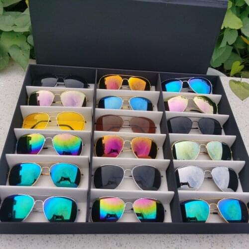 Vazrobe Pilot Sunglasses Male Women Unisex Sun Glasses for Men Aviation Female Mirrored Anti Reflection Cheap Wholesale