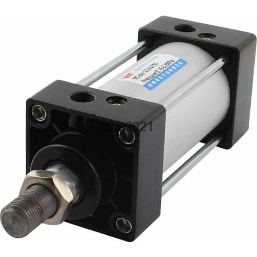 SC50x50 50mm Bore 50mm Stroke Screwed Piston Rod Dual Action Air Cylinder