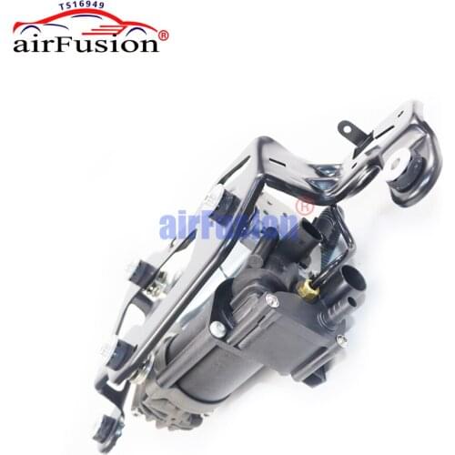 AirFusion New Air Suspension Compressor With Bracket Fit BMW X5 F15 37206850555 37206875177