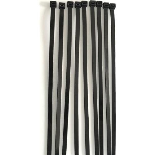 Xingo 100pcs 8x200mm Self locking Colorful Nylon Cable Zip Ties Loop Wrap Bundle Ties UL Rohs Approved Nylon cable ties