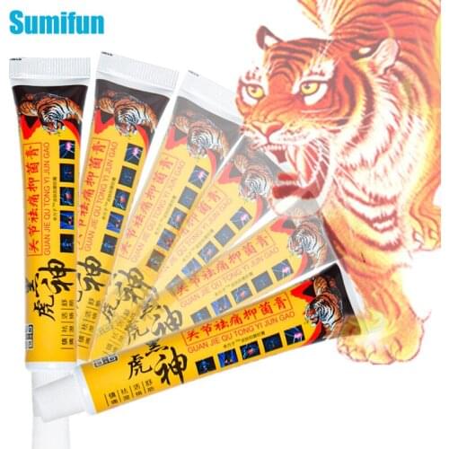 5pcs Tiger Balm Ointment Analgesic Cream Joint Ache Back Pain Relieving Patch Arthritis Extract Knee Medical Plaster Health Care