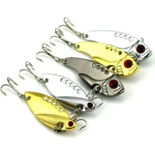 VIB Spoon Fishing Hard Lures Bass Crank Bait Vibration Fishing Tackle Tools