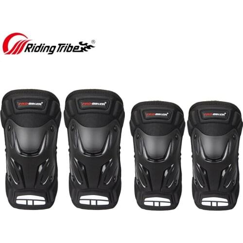 Kneepads Thicken Knee Protection Motorcycle Motocross Rider Biker Riding Protective Gear Motorbike MTB Elbow Knee Pads HX-P34