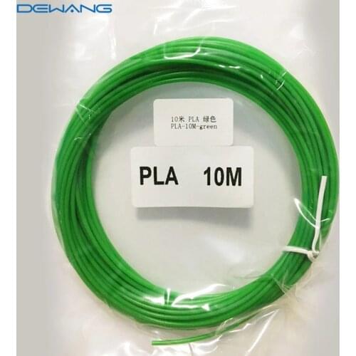 2Pcs 3D Printer Filament 10 Meters PLA 1.75 Threads Wire 3D Pen Plastic PLA filament for 3D Pen Scribble Filament PLA Gadget