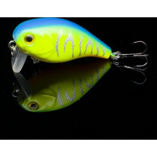 SEALURER Floating Crankbaits 1pcs 4cm 4.5g Wobbler Deep Fishing Lure Crankbait Jerkbait Perch Pesca Mini Wobblers bass fishing