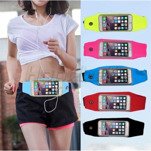 Waist Bag Waterproof Sport Case For iPhone x 8 5s 6 6S 7 Plus Samsung Galaxy S5 S6 s7 edge s8 note8 Running Wallet Mobile Phone