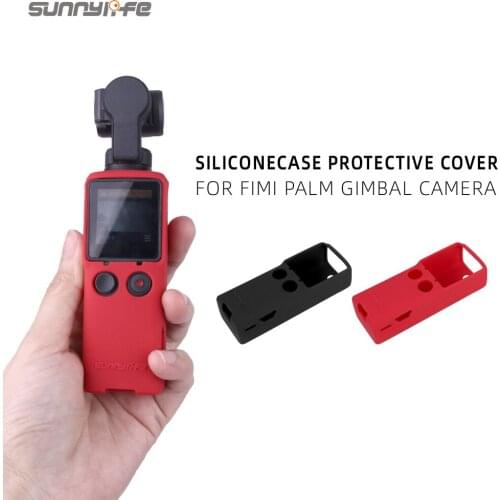 Sunnylife Silicone Protective Case Cover Lanyard Wristband Accessories for FIMI PALM Gimbal Camera