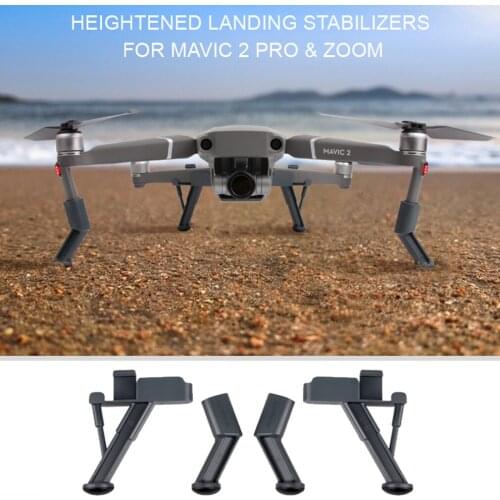 1 Set Heightened Landing Gear Extended Leg Landing Skids Legs Stabilizers For DJI MAVIC 2 PRO/ZOOM Drone