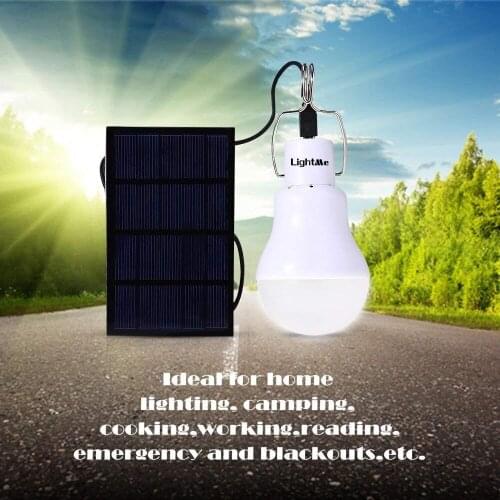 DCOO LED Solar lamp 15w 130lm Solar Lamp Camping Tent Fishing Courtyard Emergency Lighting Solar Outdoor Lamps Garden Lanterns