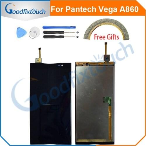 For Pantech Vega SKY A860 A860K A860L A860S LCD Display With Touch Screen Digitizer Assembly For SKY A860 Replacement Parts