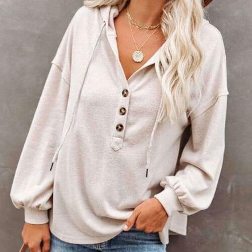 Women Hooded Sweater Solid Color Causal Leisure Long Sleeve Hoodies Sweater Girls Summer Spring Pullover Sweatshirt Dropship