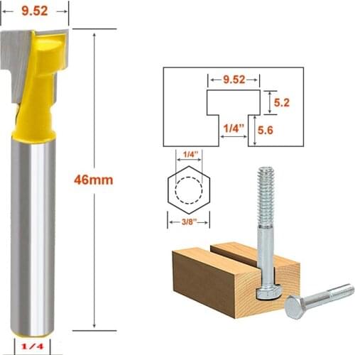 1/4*3/8 key tools carving CNC engerving woodworking tools router bits