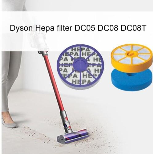 1 X HEPA Filter Dyson DC05 DC08 DC08T DC08TW Setting - HEPA Filter Set For Dyson Two-piece Filter