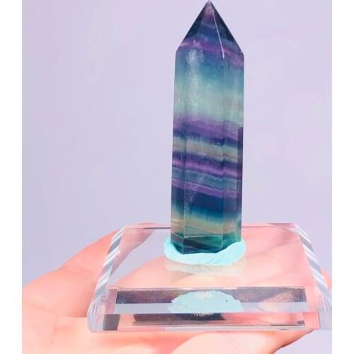 100% Natural Fluorite chakra mineral crystal specimens stones healing