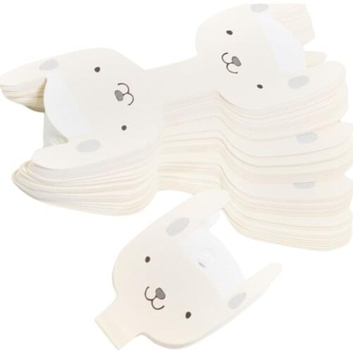 50 Pieces Cartoon Dog Charms Hair Clips Claws Hairpins Hanging Card Jewelry Display