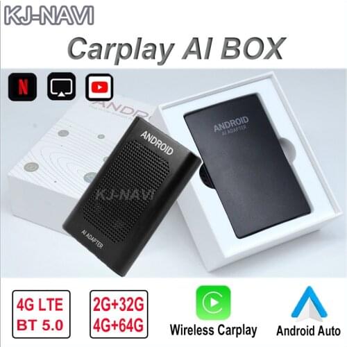 Carplay Ai Box 4+64G Android 9.0 Auto For Nissan Altima Murano 2018-2020 Plug & play Car multimedia Mirror link Box
