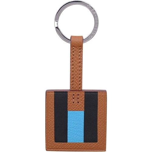 Luxury Chains High Quality Real Leathr Handmade Keyring For Vintage Gift Women Charm Bag Pendant Miini Multi-color Keychains