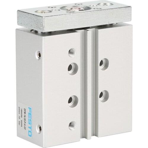 DFM bore 12mm stroke 20-100 FESTO Guided actuator DFM-12-10-P-A-GF Three axis three rod guide Guide drives DFM-B