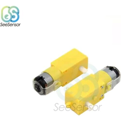 DC 3V-12V Double Shaft DC Gear Motor 1:48 Dual Shaft DC Motor Electric Motor for Robot Smart Car Toys Model DIY