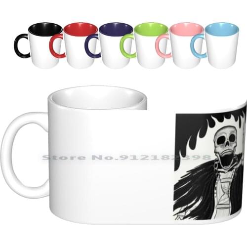 Skeleton Witch Ceramic Mugs Coffee Cups Milk Tea Mug D D Skeleton Monster Osr Heroskulls Creative Trending Vintage Gift Bottle