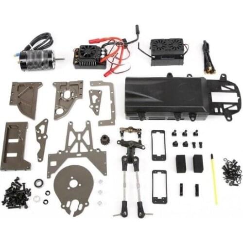 RC Car Conversion Kit for HPI KM ROVAN 5B 5T 5SC 1/5 Gas Powered Baja To Electric Brushless Motor Baja