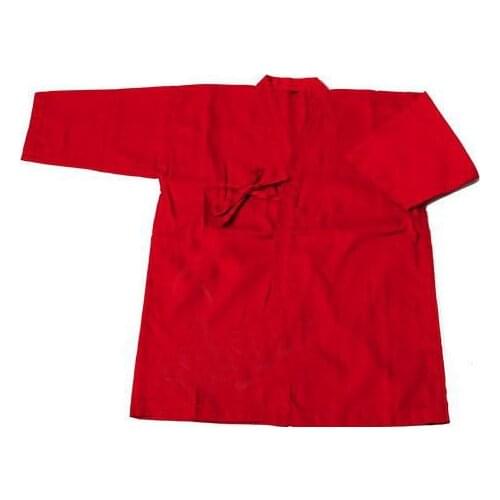 Red Japanese kendo jacket Keiko Gi Aikido uniforms kung fu suits martial arts kendo suit