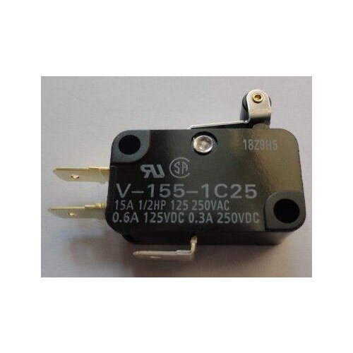 Microswitch V-155-1C25 BY OMI V15M0030C 1NO+1NC