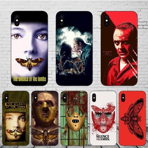 The Movie Silence Of The Lambs Soft Phone Shell Case For Iphone XS 12 Mini 11 Pro Max X XR 6S 6 7 8 Plus 5 SE TPU Mobile Cover
