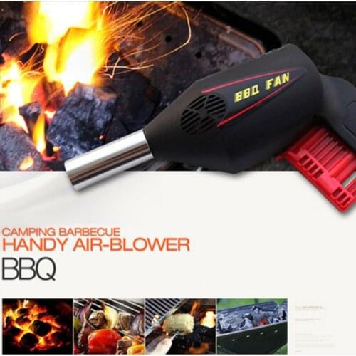 Hand Pressure Manual Blower Portable BBQ Hair Dryer Outdoor Camping Supplies Combustion Tools Barbecue Tools