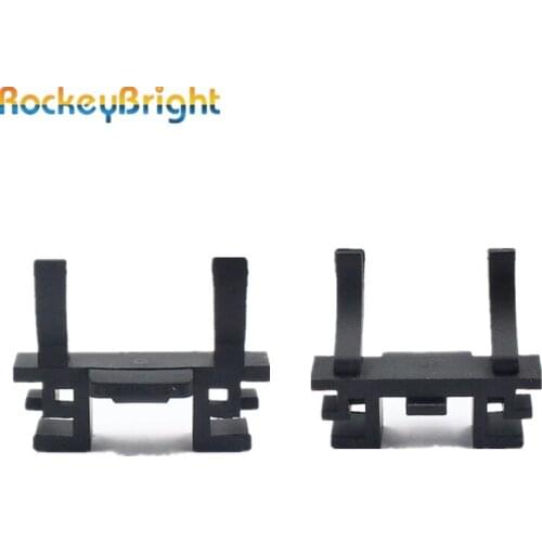 Rockeybright 10xH7 led headlight bulb holder socket adapter for Ford Focus for Land Rover Discovery led H7 headlamp bulbs base