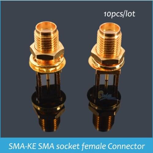 Sindax SMA-KHD socket SMA-KE SMA socket female screw connector 10pcs/lot Drop shipping