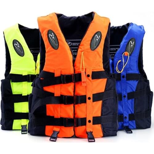 Adult Children Swimming Life Vest Jacket Professional Boating Drifting Life Vest with Whistle Men Water Sports Safety Jacket