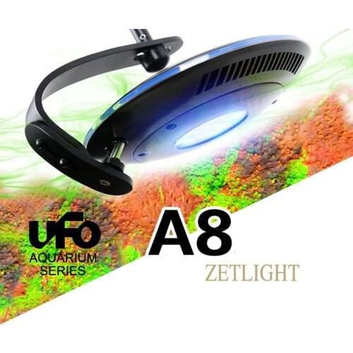ZETLIGHT UFO A8 Saltwater Fish Tank LED Coral Lamp Water Grass LPS SPS Hard Bone Waterproof Lamp 7 Channel