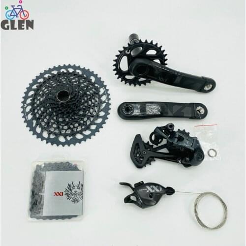 SRAM XX1 Eagle 12-speed carbon fiber GXP transmission Dental disc Finger After dialing Flywheel Chain