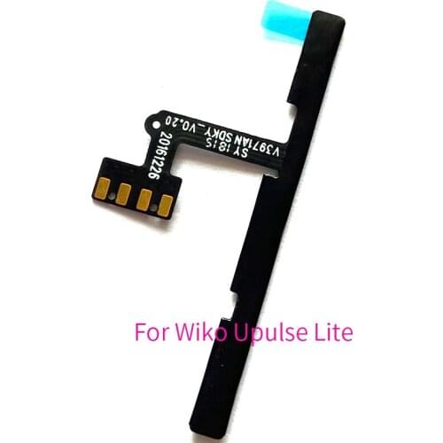 10pcs For Wiko Upulse Lite Power Switch ON OFF Volume Side Key Button Flex Cable