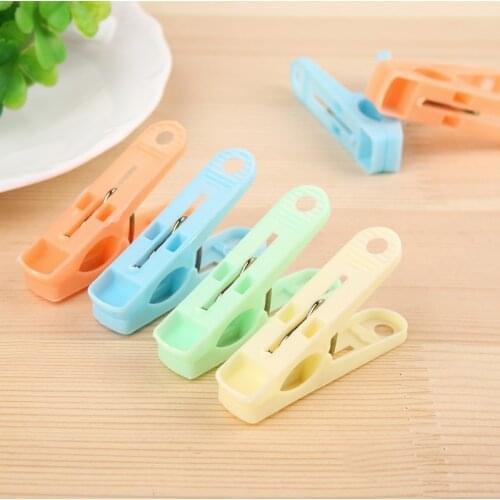 5/10pcs Plastic Clothes pins Pin Household Hangers Socks Underwear Drying Rack Holder Laundry Clothes Pins Album clip
